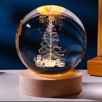 Tree 6cm crystal ball