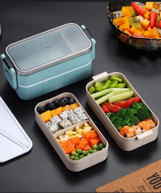 Healthy Material Microwave Lunch Box – BPA-Free Food Storage Container for Home, Office & Travel