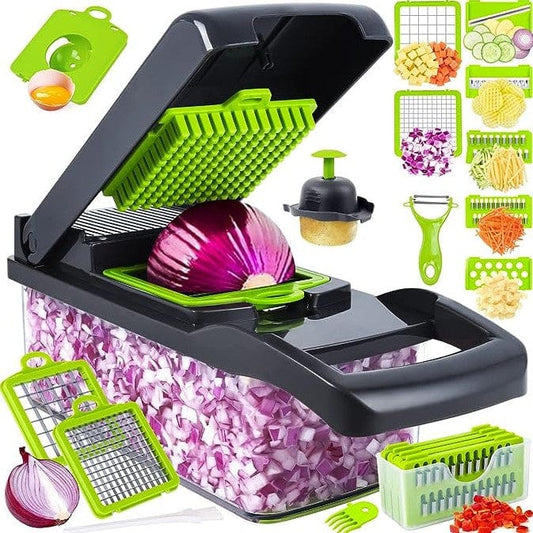 Vegetable Cutter, Chopper & Slicer – Multifunction Kitchen Food Prep Tool
