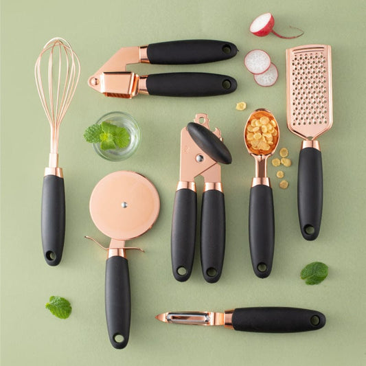 Copper Plated Kitchen Peeler Set – Household Vegetable & Fruit Peeling Gadget