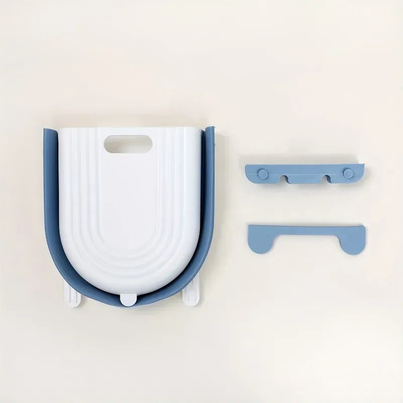 Wall-Mounted Folding Trash Can – Save Floor Space & Stop Bending During Meal Prep.