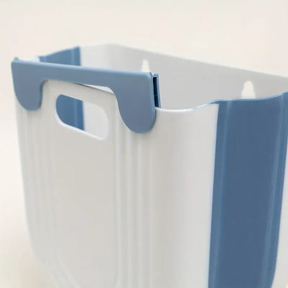 Wall-Mounted Folding Trash Can – Save Floor Space & Stop Bending During Meal Prep.