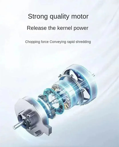 Electric Heavy-Duty Food Processor – Professional Grade Vegetable Cutter for Dicing & Slicing