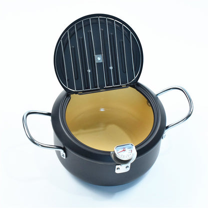 Stainless Steel Telescopic Folding Frying Basket – French Fries & Oil Draining Kitchen Tool